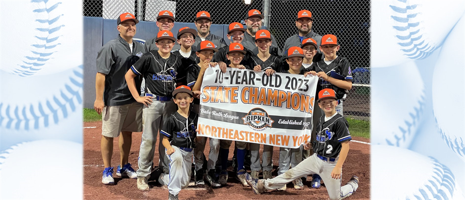 Congrats to our 2023 State Champion 10U Bison Blue!